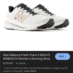 New Balance Womens fresh foam 860
